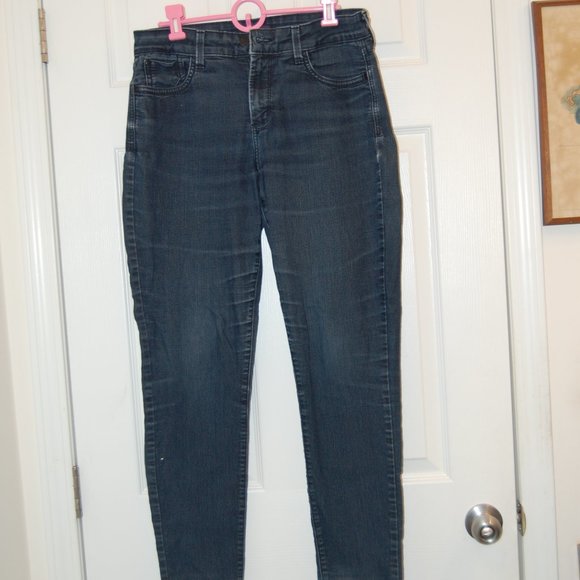 NYDJ "Not Your Daughter's Jeans"  Women's Blue Denim Skinny Jeans Size 8 - Picture 1 of 14